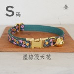MUTTCO 厂家现货 墨绿漫天花 时尚图案宠物猫圈 外贸批发UCC-172B