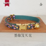 MUTTCO 厂家现货 墨绿漫天花 时尚图案宠物猫圈 外贸批发UCC-172B