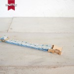 MUTTCO 厂家供应 蓝白鸡蛋花猫项圈 双层耐用锌合金属扣 UCC-170J
