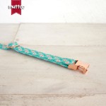 MUTTCO 厂家现货 新款草绿星星花 时尚猫项圈 玫瑰金属扣UCC-161M