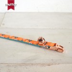 MUTTCO 厂家现货 新款樱桃梨 时尚宠物猫项圈 浅金铝合金UCC-182M