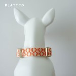 PLATTCO 爆款新品狗项圈宠物项圈涤纶耐磨印花项圈 PDC364