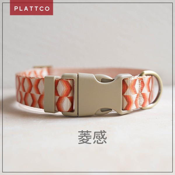 PLATTCO 爆款新品狗项圈宠物项圈涤纶耐磨印花项圈 PDC364