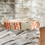 PLATTCO 爆款新品狗项圈宠物项圈涤纶耐磨印花项圈 PDC364