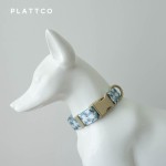 PATTCO仿尼龙丝印宠物狗脖圈跨境宠物制用品可刻字塑料扣 PDC345