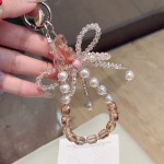 美乐蒂洛丽塔手机链 轻奢珍珠串珠挂链 少女心ins 风手机挂绳闺蜜