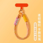 手机挂绳短款国潮风手机壳链条百搭可手提编织绳挂件手腕防丢挂链