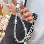 手机链串珠 手机挂件卡片含扣手腕式手机链条ccd相机钥匙挂绳