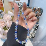 手机链串珠 手机挂件卡片含扣手腕式手机链条ccd相机钥匙挂绳