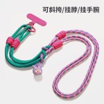 多功能个性编织可调节涤纶长款手机挂绳斜挎绳可背挂脖手提式结实
