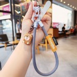 手机挂绳新款链高端防丢三股编织撞色ins手腕绳机壳旅游防盗吊绳