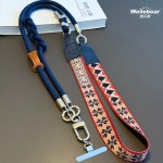户外编织辫子手机挂绳多功能斜挎可调节侧挂宽版结实登山旅游挂链