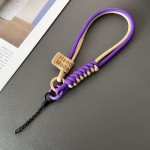 厂家批发英伦风手机挂链编织绳手机挂绳高级轻奢手腕女款手机绳