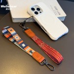 不勒脖手机挂绳宽帆布挂脖绳子手腕链条相机挂件工作证吊绳手机链