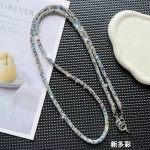 0.6cm水钻斜挎链子奢华满钻手机挂绳高端相机背带可拆卸包包背带