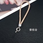 外贸新品水钻挂绳手腕绳手机挂绳短款奢华镶钻短链子证件钥匙爆款