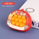 创意解压捏捏乐钥匙扣按键玩具礼物礼品批发卡通书包挂件小饰品