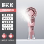 跨境新款F1手持喷雾风扇USB充电学生户外便携式风扇桌面补水加湿
