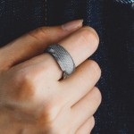 艺尚原创鱼形时尚百搭s925泰银开口愉悦指环复古个性时尚可调节男