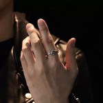 复古星芒戒指男潮个性高级感单身食指戒时尚简约朋克风仿泰银指环