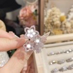 山茶璨若星河婚戒系列 镀18K金镶璀璨火彩3A锆 INS百搭活口戒指女