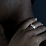 艺尚s925复古裂痕戒指女男泰银指环男潮开口可调节百搭生日礼物