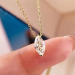 高级感天使之眼戒指轻奢百搭日常悬浮马眼闪锆吊坠项链马眼钻戒女
