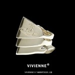Vivienne三节盔甲戒指西太后薇薇安同款土星朋克中性风