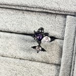 ins冷淡风流苏个性戒指女小众设计感爱心蝴蝶结几何甜酷叠戴指环