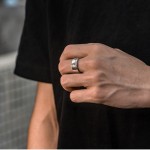 本命年老虎戒指男潮流个性冷淡风开口指环时尚简约生肖虎男士戒指