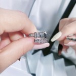 轻奢高级感满钻皮带扣开口戒指女回形针气质时尚ins冷淡风食指戒
