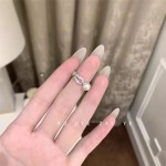 马蹄扣珍珠戒指千金感ins风轻奢高级感小众开口指环女