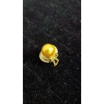 天然贝珠高端网红直播热卖新品媲美珍珠贝珠蝴蝶结满钻开口戒指女