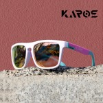 KAROS钓鱼看漂偏光防眩光高清太阳镜路亚台钓开车遮阳镜炫彩眼镜