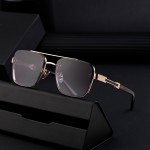 新款复古眼镜男开车墨镜方框高级感男士防晒太阳镜高端sunglasses