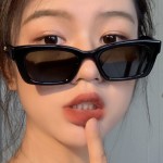 jennie同款眼镜墨镜太阳镜凹造型韩版网红欧美复古女素颜潮流