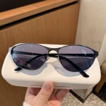 2026新款复古老钱风金属猫眼墨镜女网红高级感Y2K辣妹太阳眼镜潮