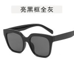 潮流大方框墨镜女款防晒防紫外线太阳镜男酷帅高级感太阳眼镜
