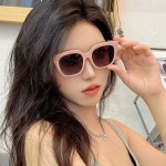 潮流大方框墨镜女款防晒防紫外线太阳镜男酷帅高级感太阳眼镜