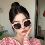潮流大方框墨镜女款防晒防紫外线太阳镜男酷帅高级感太阳眼镜