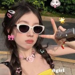 猫眼太阳镜女款小红书同款墨镜户外开车驾驶防紫外线太阳眼镜