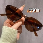 猫眼太阳镜女款小红书同款墨镜户外开车驾驶防紫外线太阳眼镜