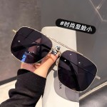 新款偏光太阳镜女超轻大框加大码防晒时尚茶色墨镜开车专用眼镜男