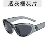 y2k千禧风粉紫色墨镜女高级感拍照欧美式太阳眼镜时尚复古太阳镜