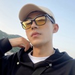 GN复古方形墨镜桔色抖音同款大脸显瘦墨镜开车防紫外线男女太阳镜