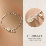 抖音直播新款十二月花神手链古风新中式手镯女高级时尚情人节礼物