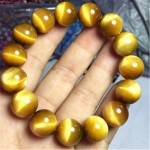 三色虎眼石金虎眼三彩虎眼石红虎眼黄虎眼石彩虎眼石手链手串