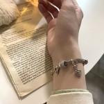 复古嘻哈十字架爱心高级感手链女生ins小众设计链条时尚轻奢手饰