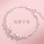 桑稚同款灵狐手链女2023年新款手饰品生日礼物送女友闺蜜厂家批发