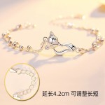 桑稚同款灵狐手链女2023年新款手饰品生日礼物送女友闺蜜厂家批发